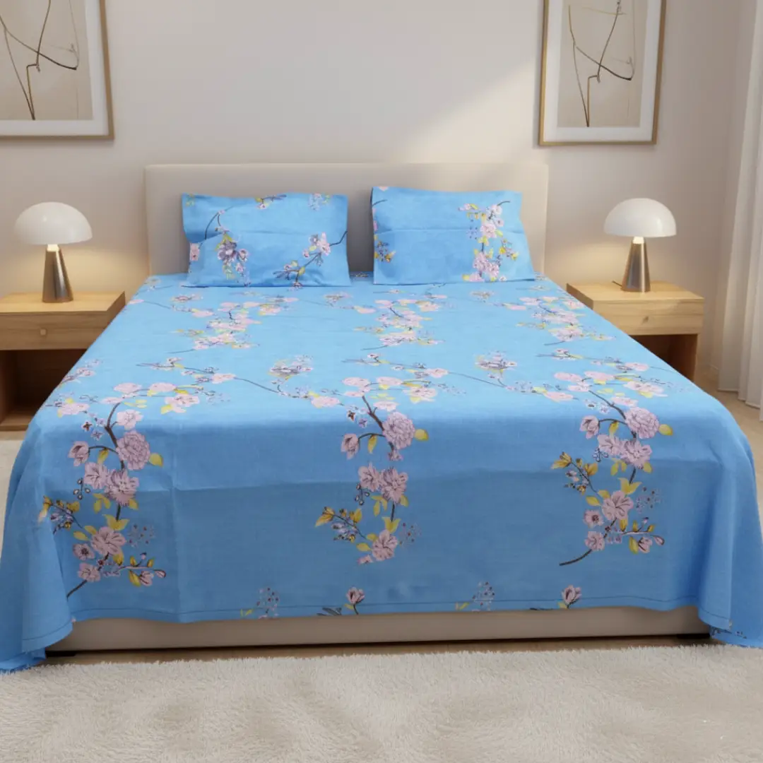 Sky Blue Cherry Blossom 3 Sky Blue Cherry Blossom - Image 3