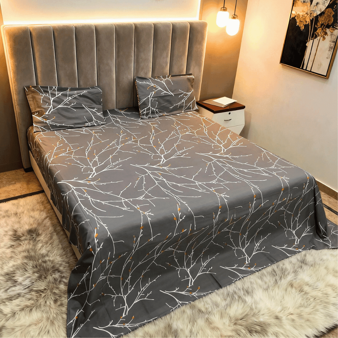 Frosted Grey Branches