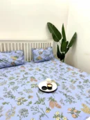 Pastel Blue Garden Bloom